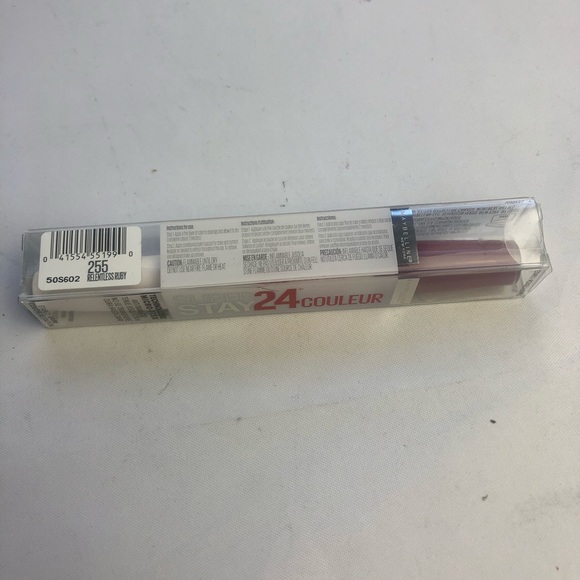 Maybelline Superstay 24 Color Liquid Lipstick #255 - Picture 4 of 4